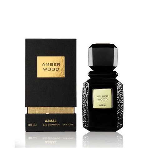 Ajmal Amber Wood for Unisex EDP, 3.4 Ounce .